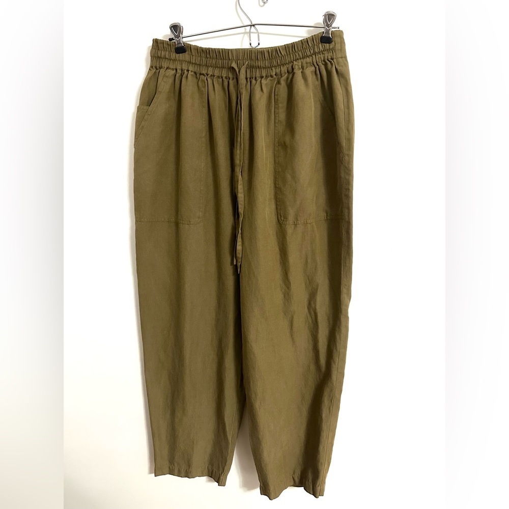 DKNY Vintage Silk Blend Pants Large